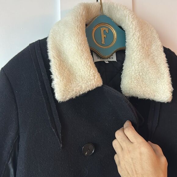 Maison Martin Margiela Wool Pea Coat with Collar - 52 (42 US) - Picture 3 of 8